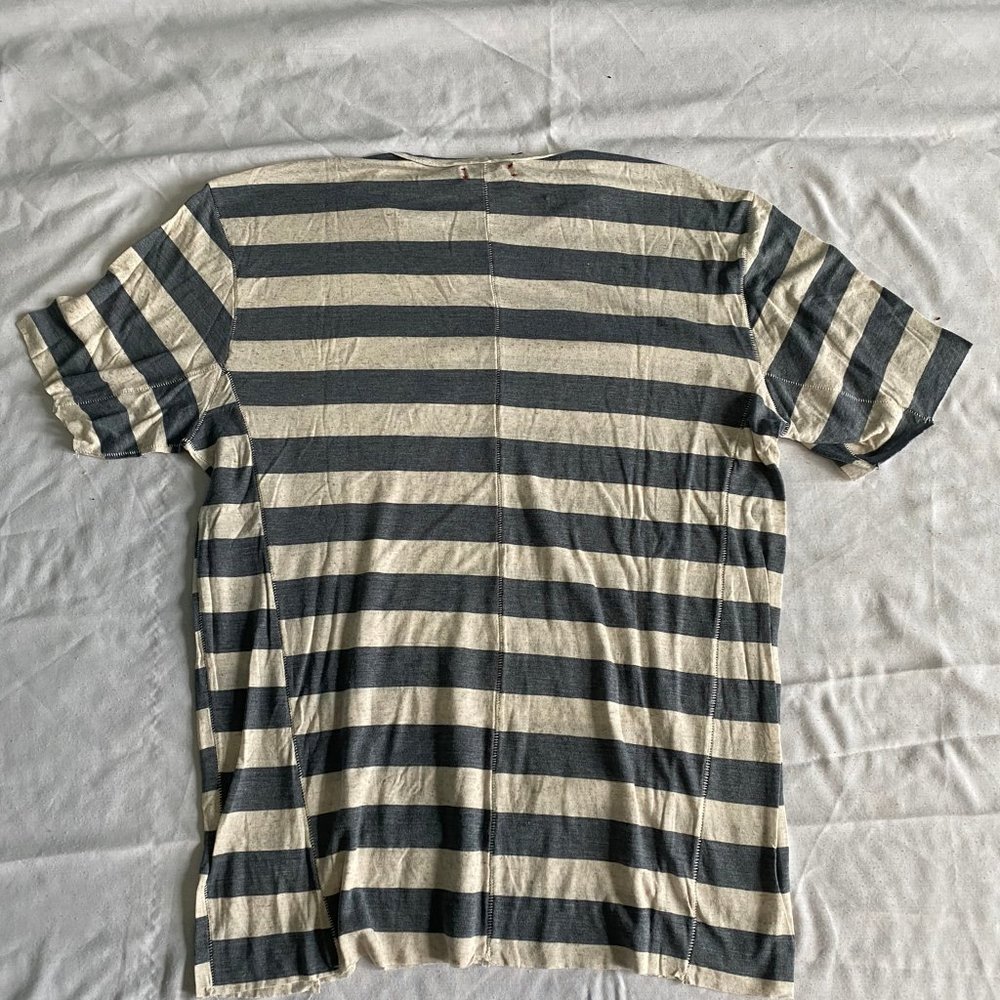 Joe's Jeans Engineered Stripe Print T-Shirt - Picture 3 of 5